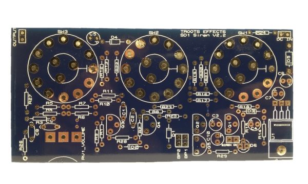 Troots Effects SD1 SIREN PCB