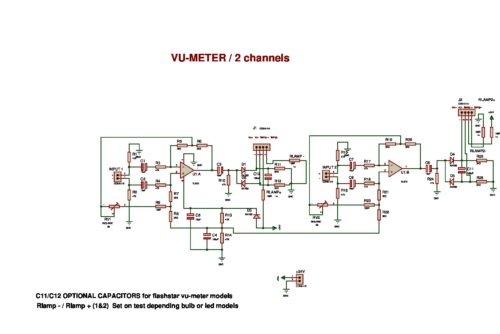 vu-meter_schematic | X-FORM Audio